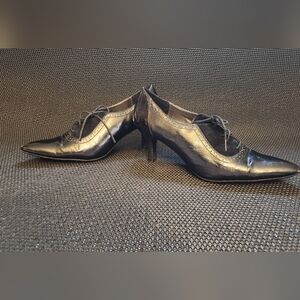 Etienne Aigner Black Heeled Shoes